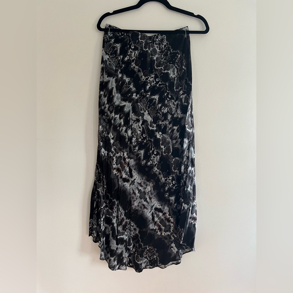 Elegant Black and Gray Women's Skirt